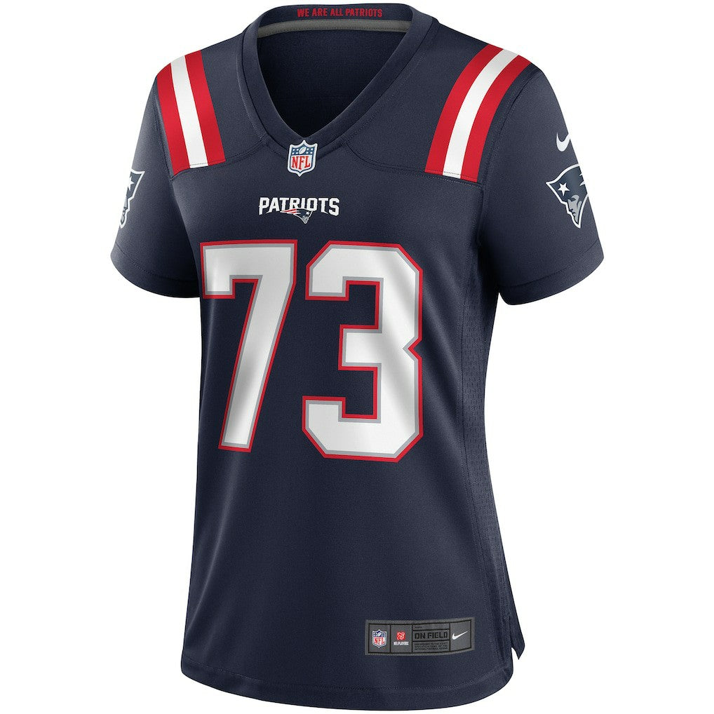 John Hannah  Women's Game Retired Player Jersey - New England Patriots