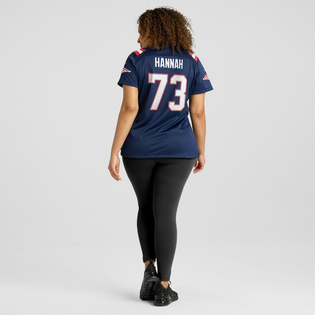 John Hannah  Women's Game Retired Player Jersey - New England Patriots