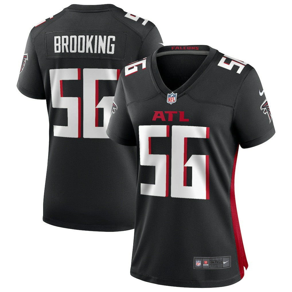 Keith Brooking  Women's Game Retired Player Jersey - Atlanta Falcons