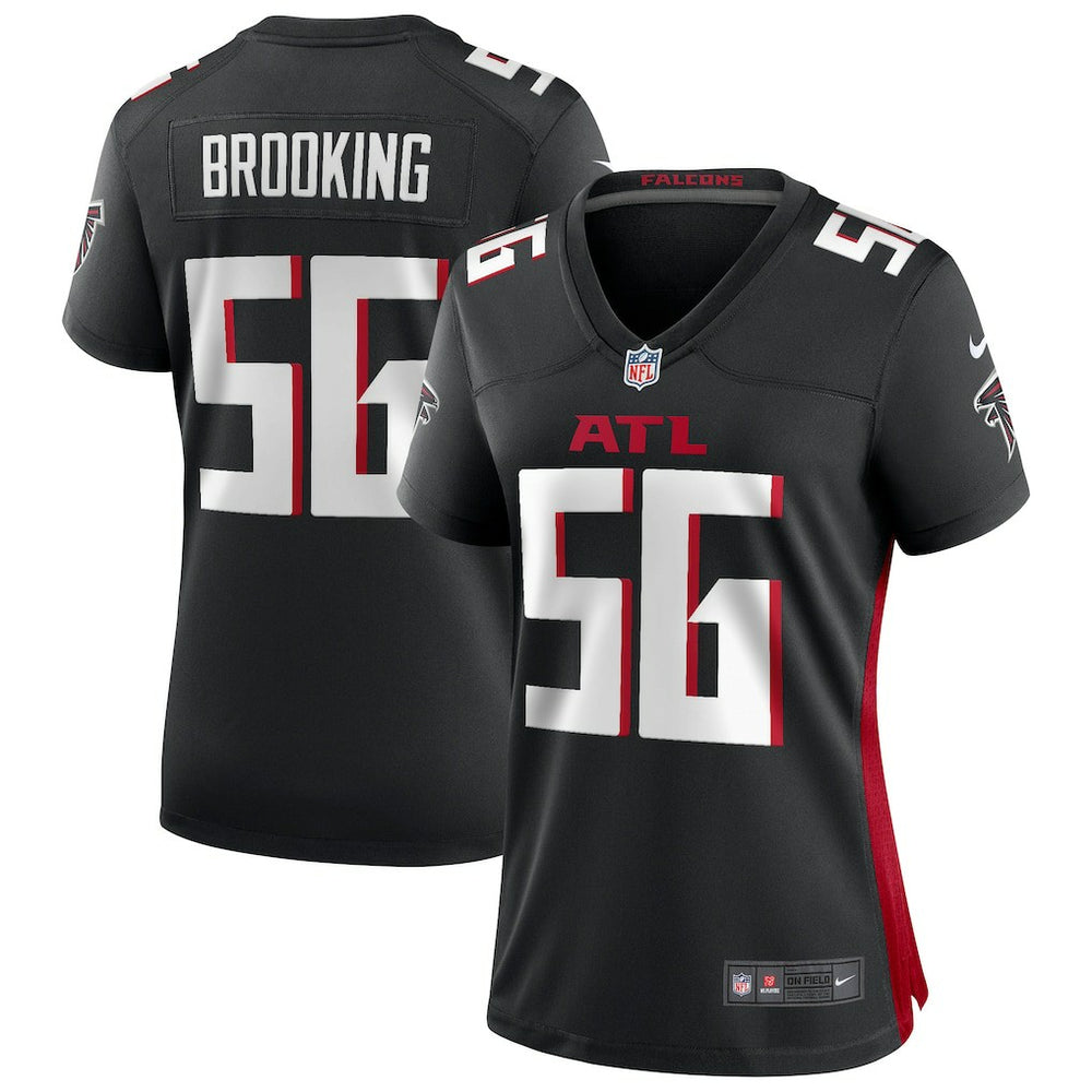 Keith Brooking  Women's Game Retired Player Jersey - Atlanta Falcons