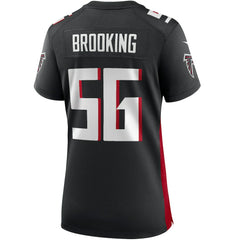Keith Brooking  Women's Game Retired Player Jersey - Atlanta Falcons