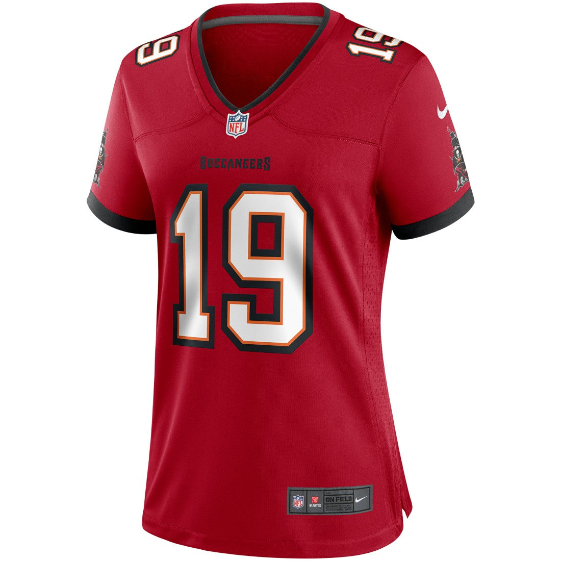 Keyshawn Johnson  Women's Game Retired Player Jersey - Tampa Bay Buccaneers