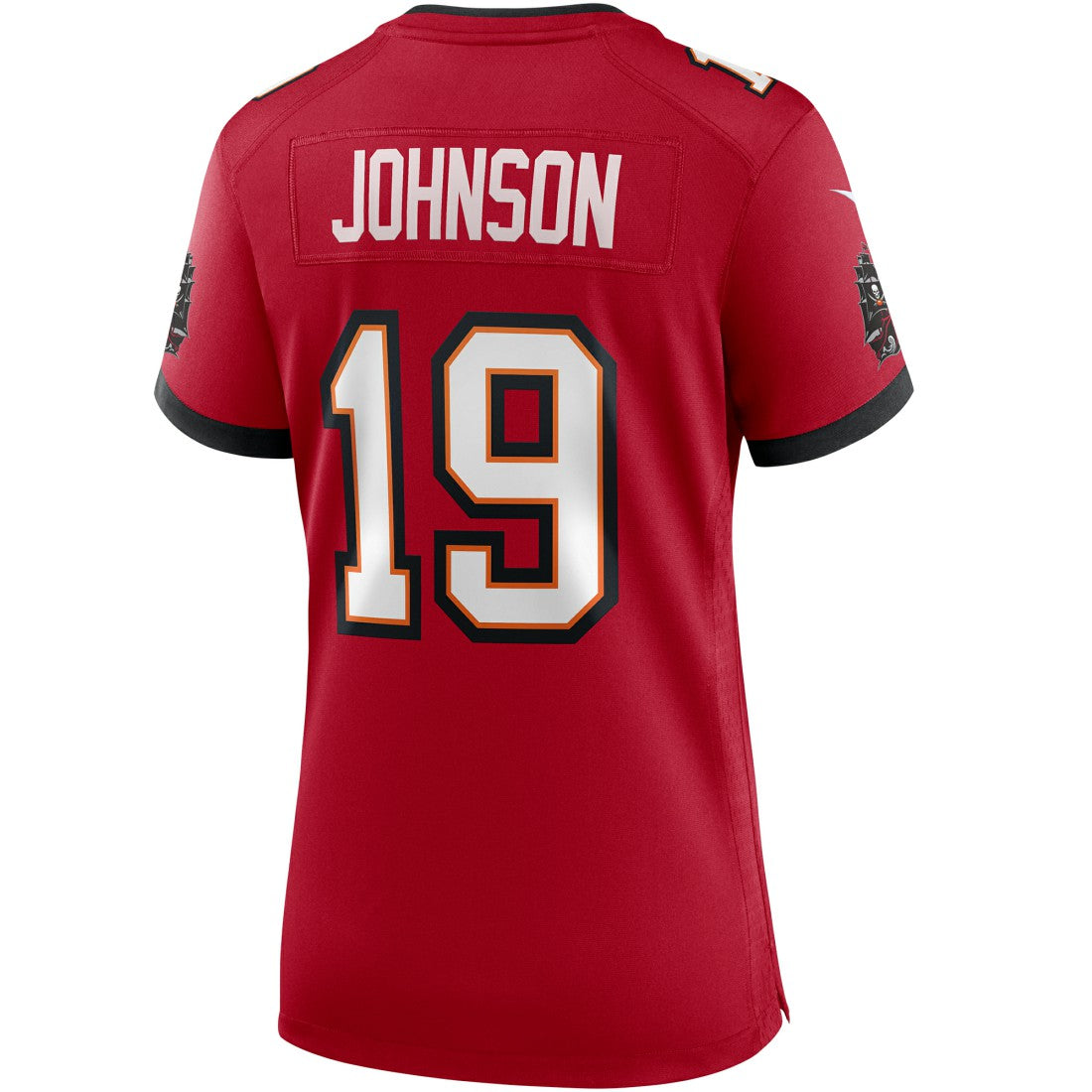 Keyshawn Johnson  Women's Game Retired Player Jersey - Tampa Bay Buccaneers