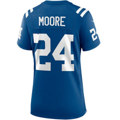 Lenny Moore  Women's Game Retired Player Jersey - Indianapolis Colts