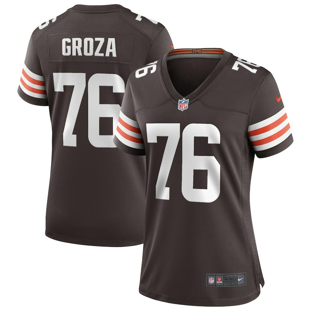 Lou Groza  Women's Game Retired Player Jersey - Cleveland Browns