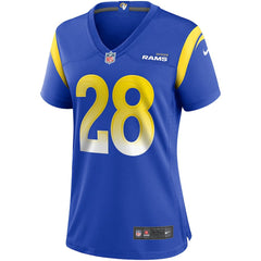 Marshall Faulk  Women's Game Retired Player Jersey - Los Angeles Rams