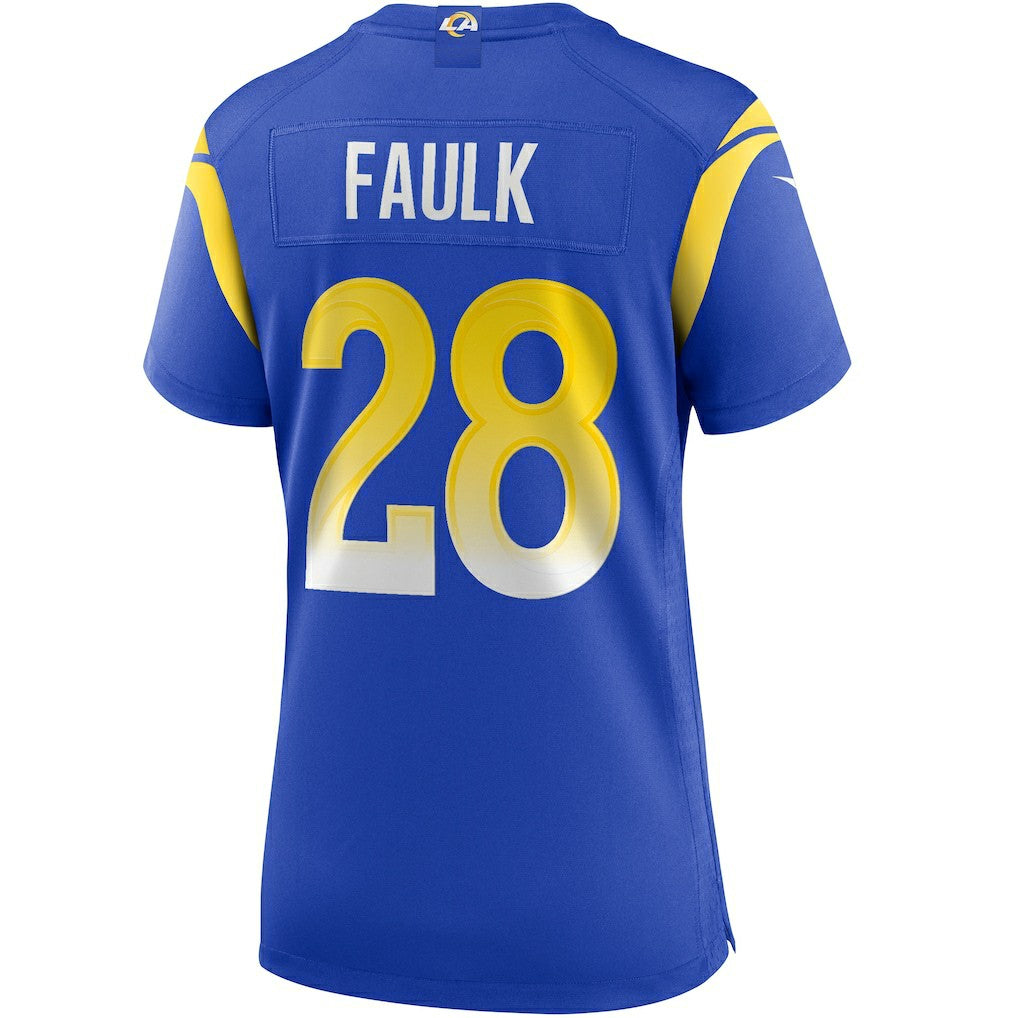 Marshall Faulk  Women's Game Retired Player Jersey - Los Angeles Rams