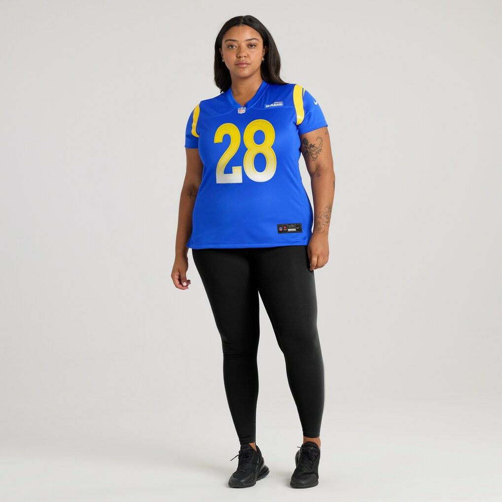 Marshall Faulk  Women's Game Retired Player Jersey - Los Angeles Rams