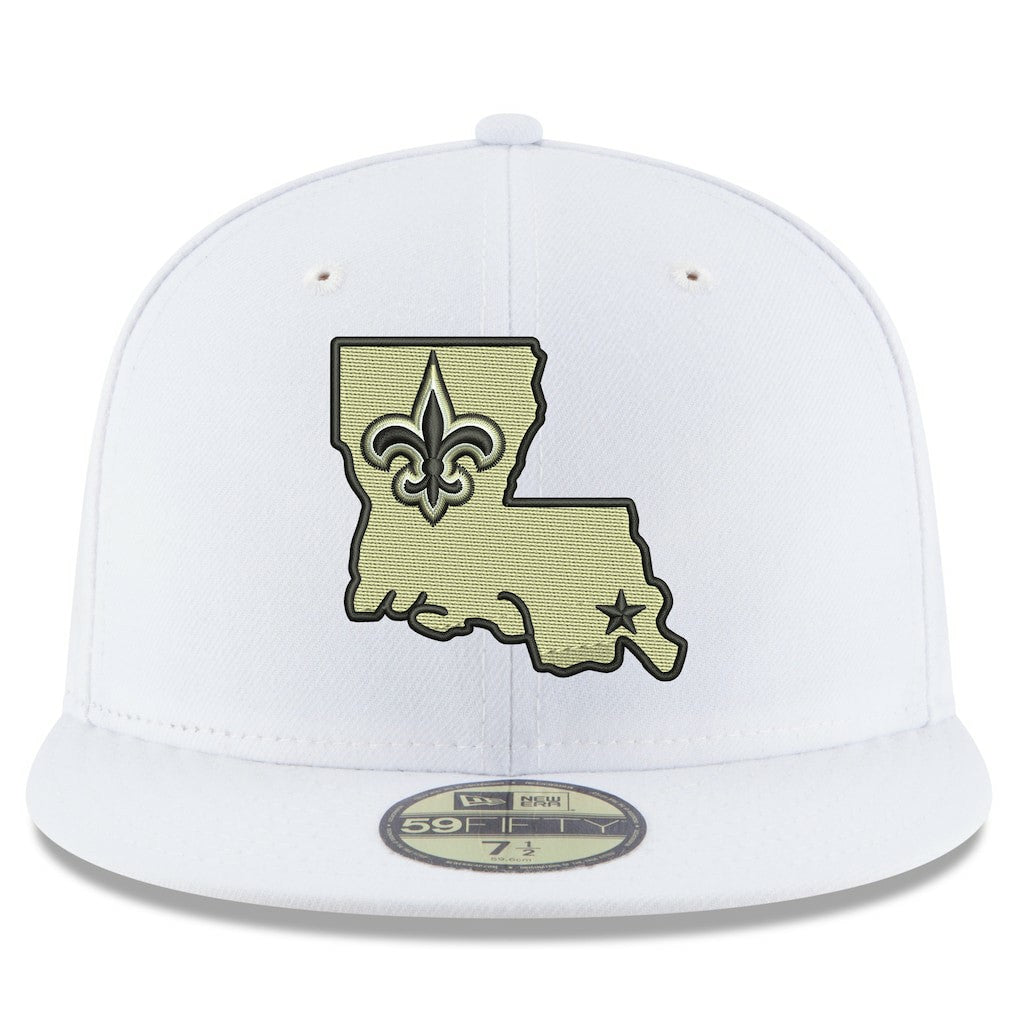 Omaha Alternate Logo 59FIFTY Fitted Hat - New Orleans Saints