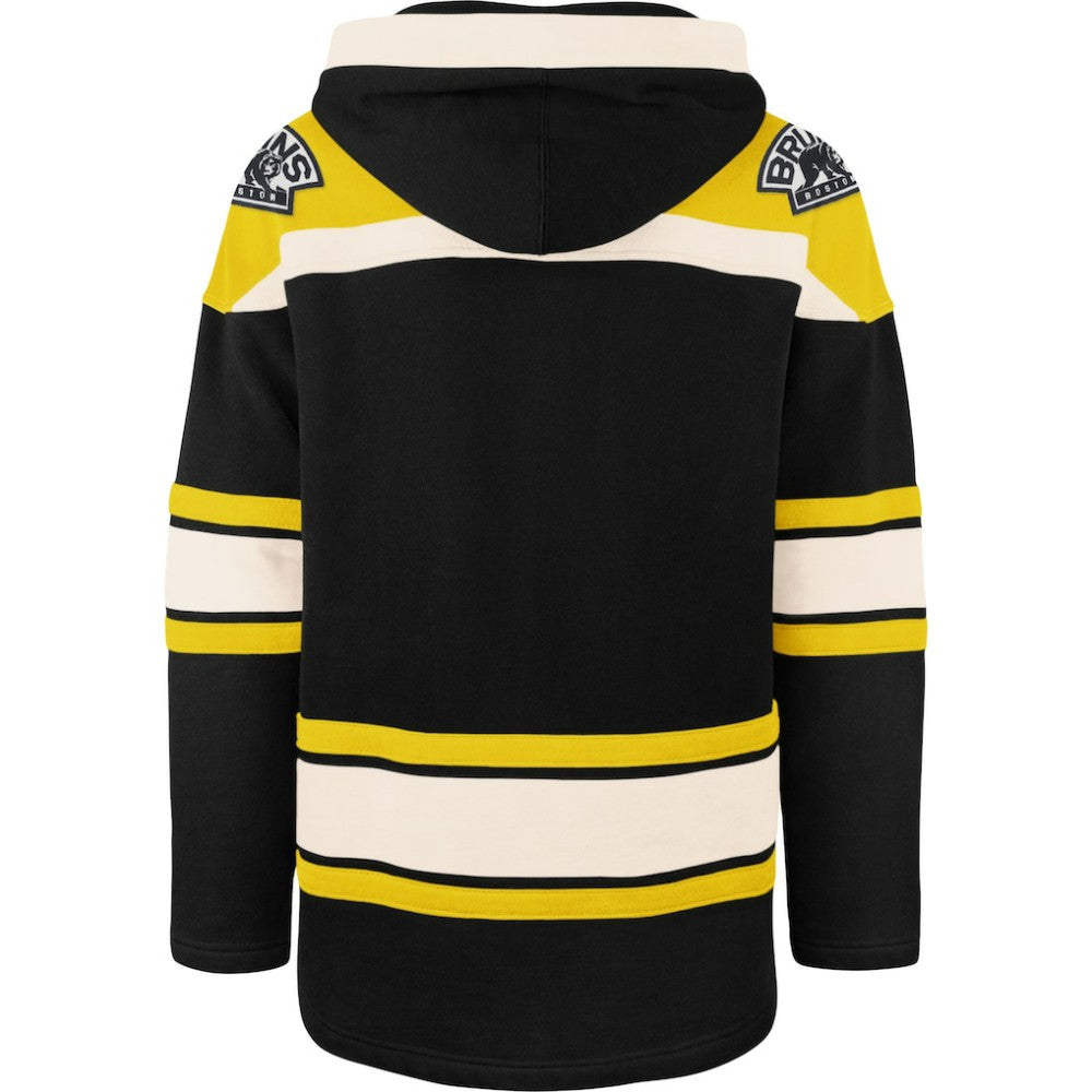 NHL Black Boston Bruins '47 Superior Lacer Hoodie