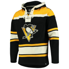 NHL Black Pittsburgh Penguins '47 Superior Lacer Hoodie