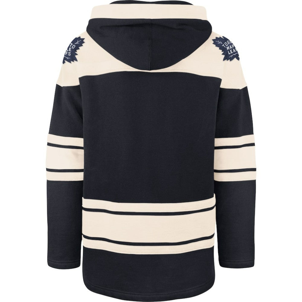 NHL Navy/Cream Toronto Maple Leafs '47 Superior Lacer Pullover Hoodie