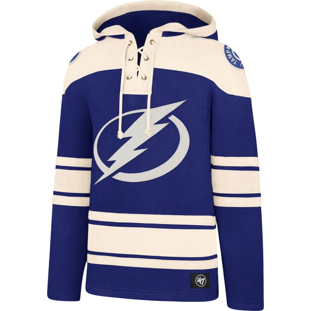 NHL Blue Tampa Bay Lightning '47 Superior Lacer Hoodie