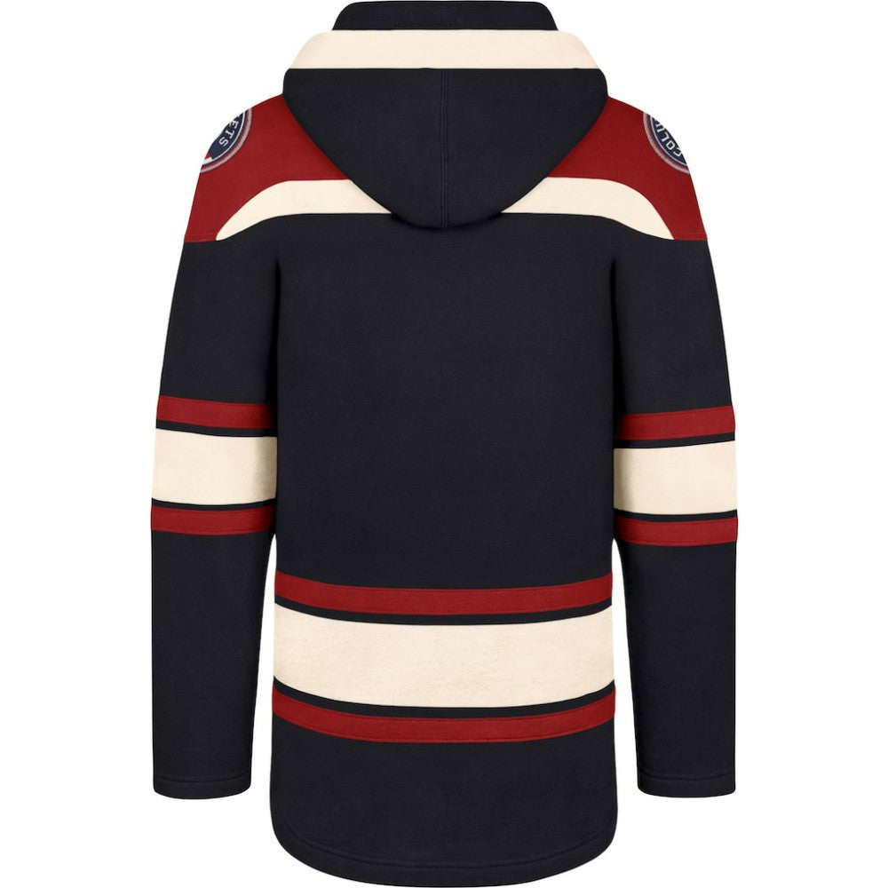 NHL Navy Columbus Blue Jackets '47 Superior Lacer Hoodie