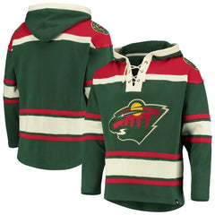 NHL Green Minnesota Wild '47 Superior Lacer Hoodie