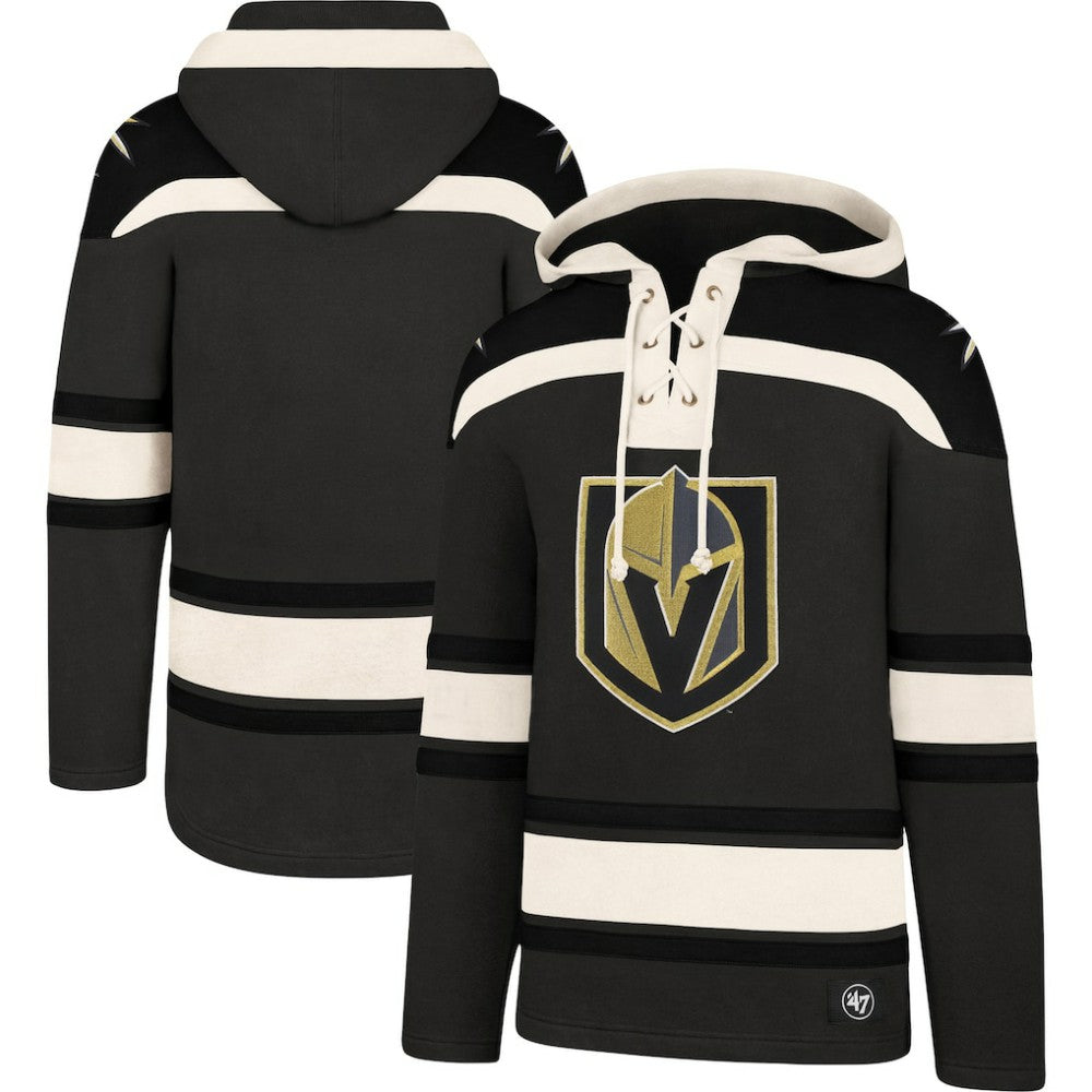 NHL Charcoal Vegas Golden Knights '47 Superior Lacer Hoodie