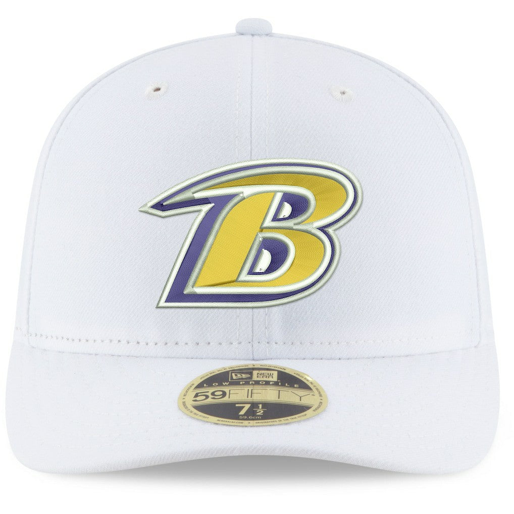 Omaha Low Profile 59FIFTY Fitted Hat - Baltimore Ravens