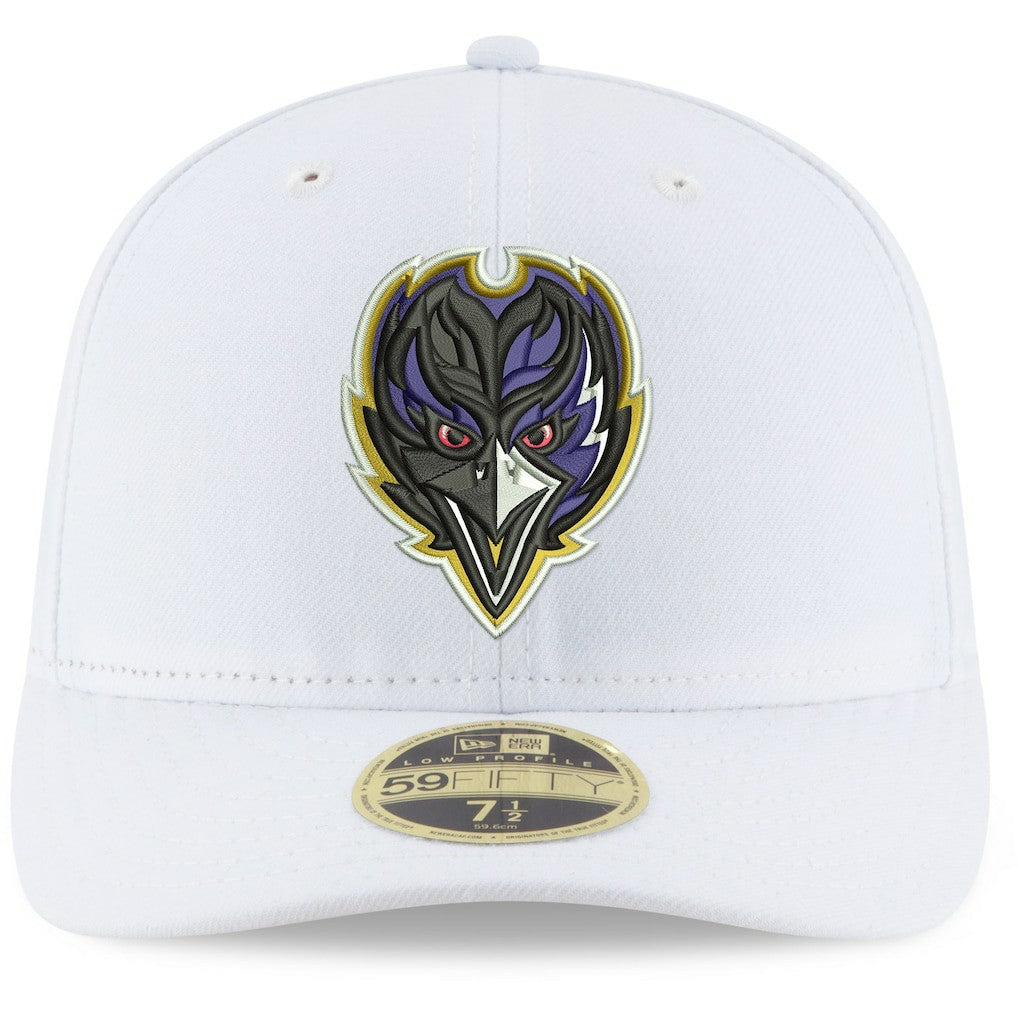Omaha Low Profile 59FIFTY Fitted Hat - Baltimore Ravens