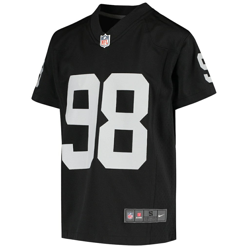 Maxx Crosby  Youth Game Jersey - Las Vegas Raiders