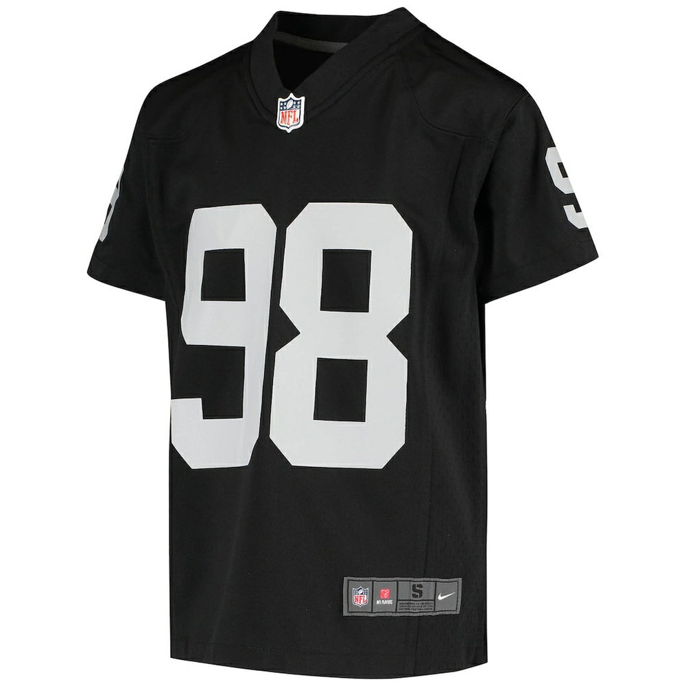 Maxx Crosby  Youth Game Jersey - Las Vegas Raiders