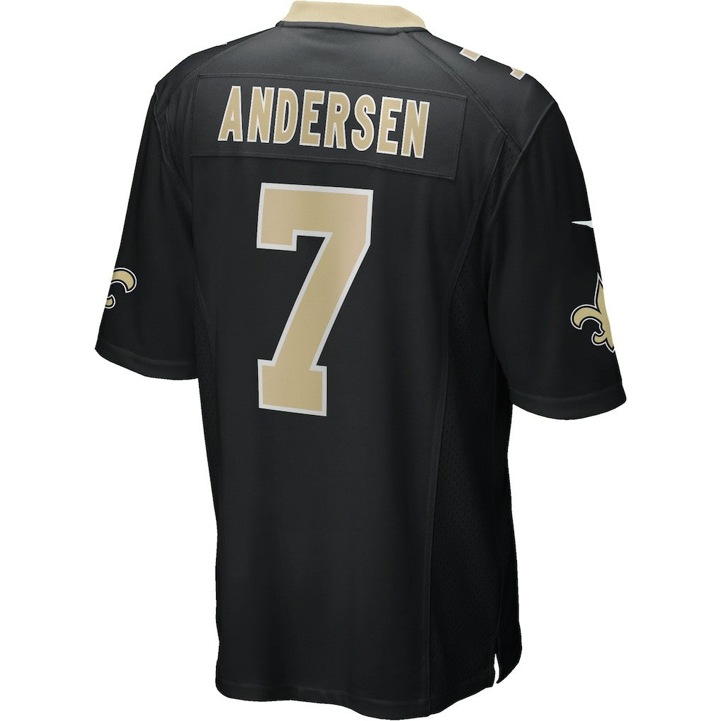 Morten Andersen  Game Retired Player Jersey - New Orleans Saints