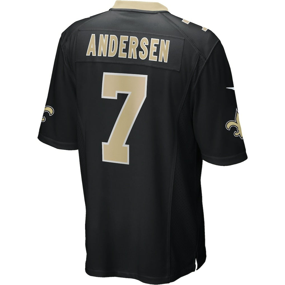 Morten Andersen  Game Retired Player Jersey - New Orleans Saints