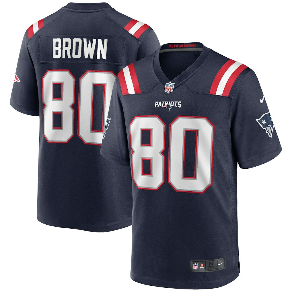 Troy Brown  Game Retired Player Jersey - New England Patriots