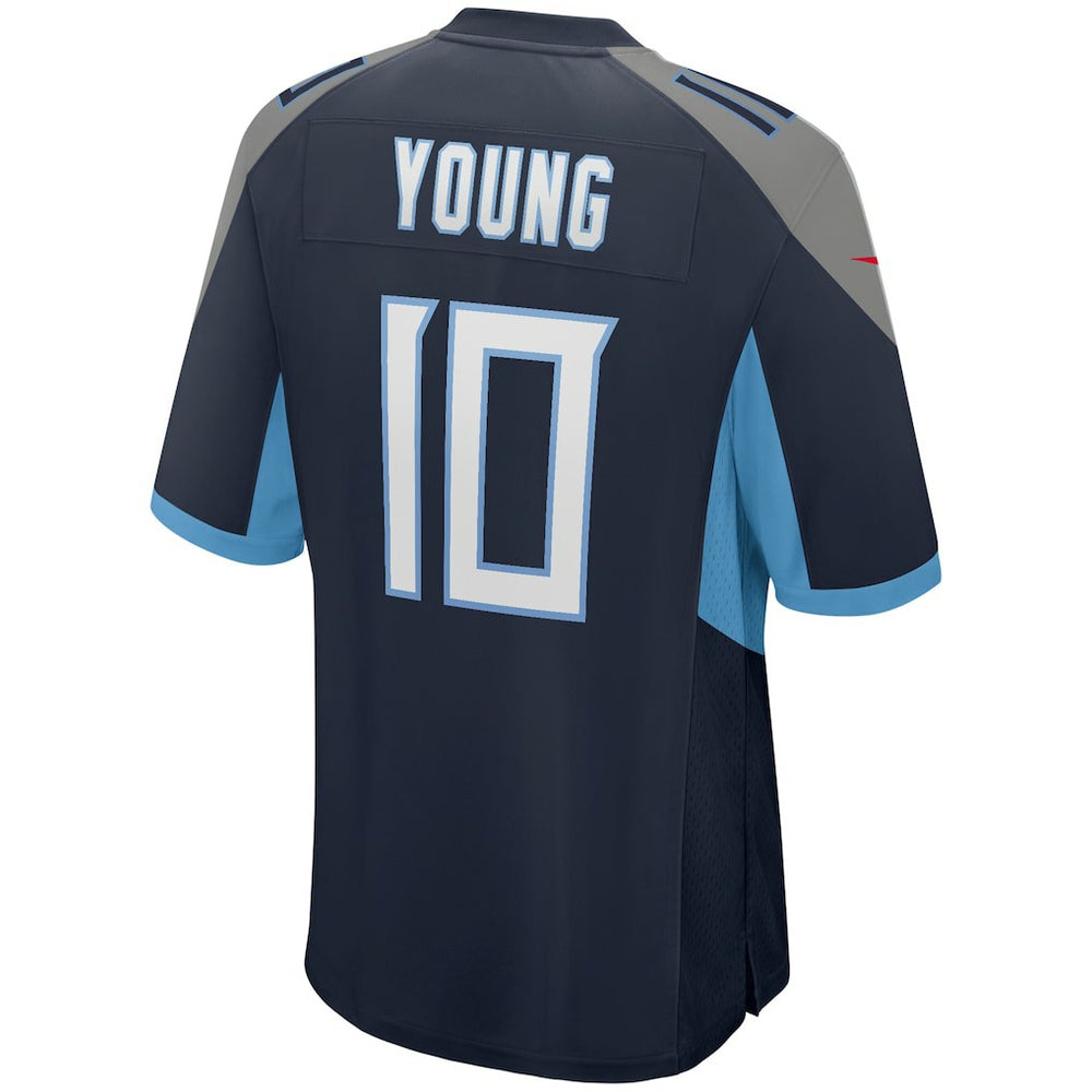Vince Young  Game Retired Player Jersey - Tennessee Titans