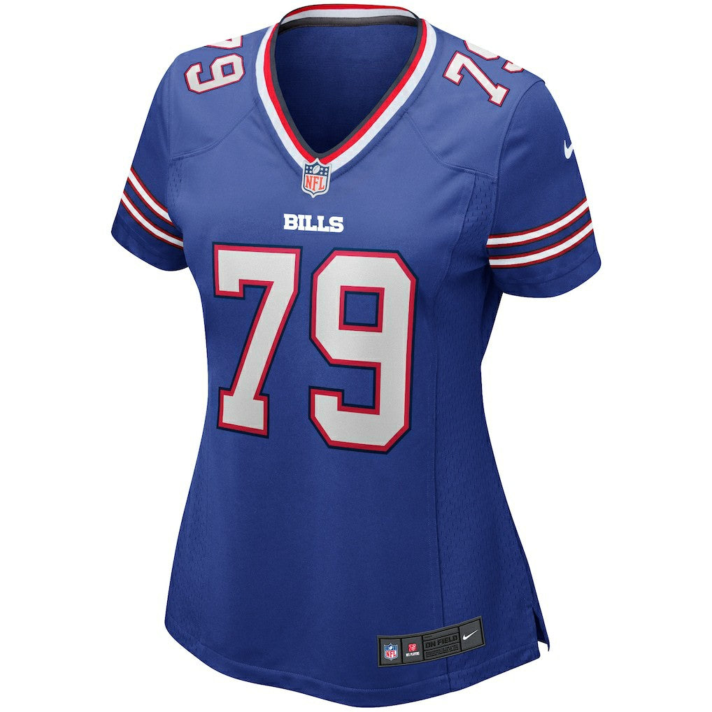 Ruben Brown  Women's Game Retired Player Jersey - Buffalo Bills