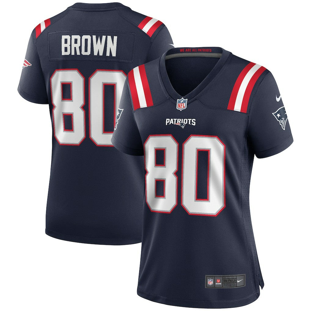 Troy Brown  Women's Game Retired Player Jersey - New England Patriots