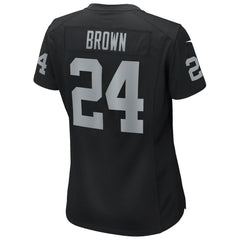 Willie Brown  Women's Game Retired Player Jersey - Las Vegas Raiders