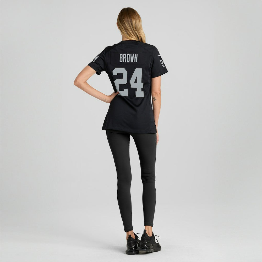 Willie Brown  Women's Game Retired Player Jersey - Las Vegas Raiders
