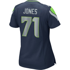 Walter Jones  Women's Game Retired Player Jersey - Seattle Seahawks