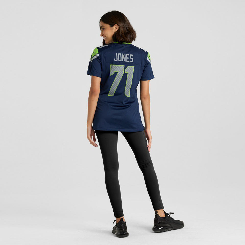 Walter Jones  Women's Game Retired Player Jersey - Seattle Seahawks