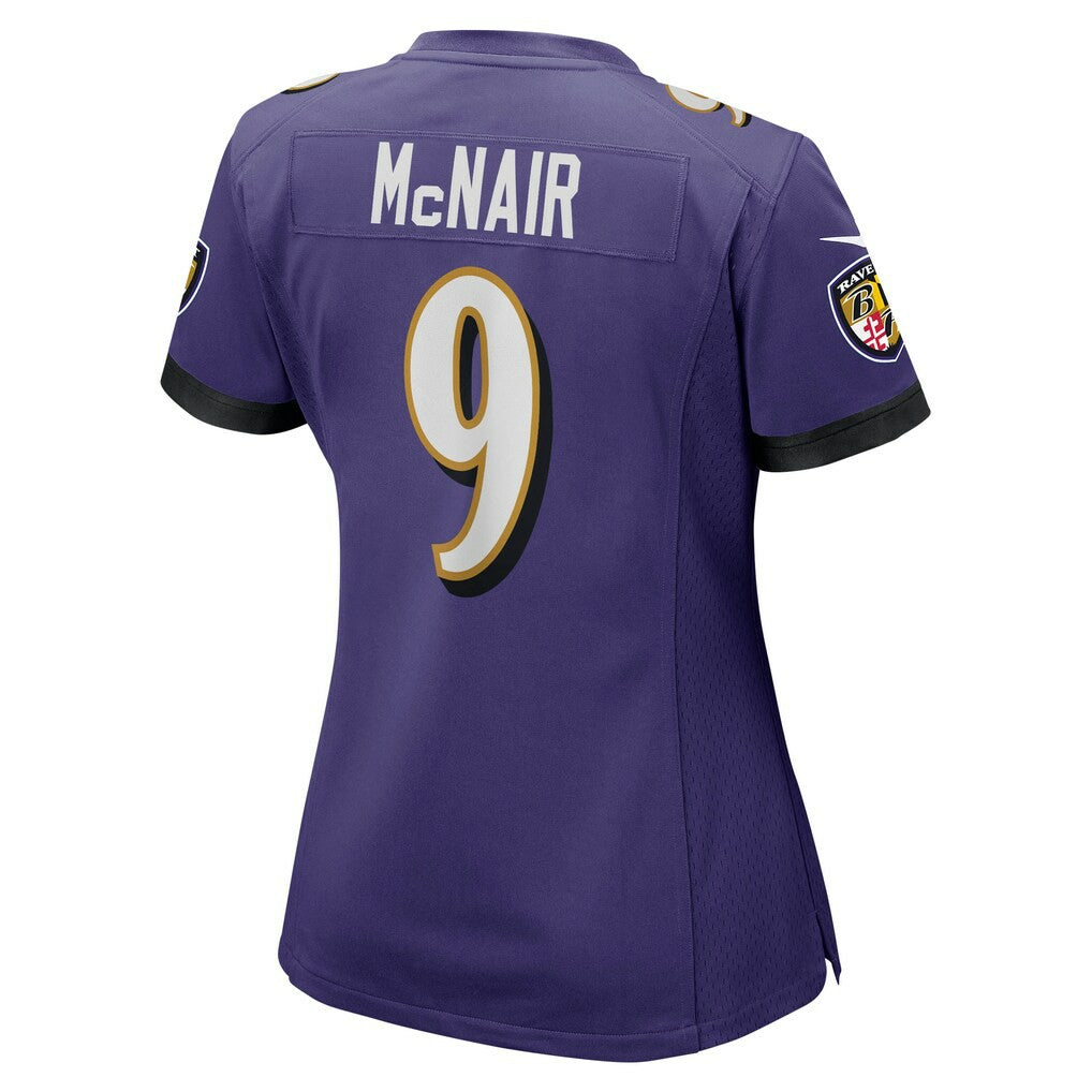 Steve McNair  Women's Game Retired Player Jersey - Baltimore Ravens
