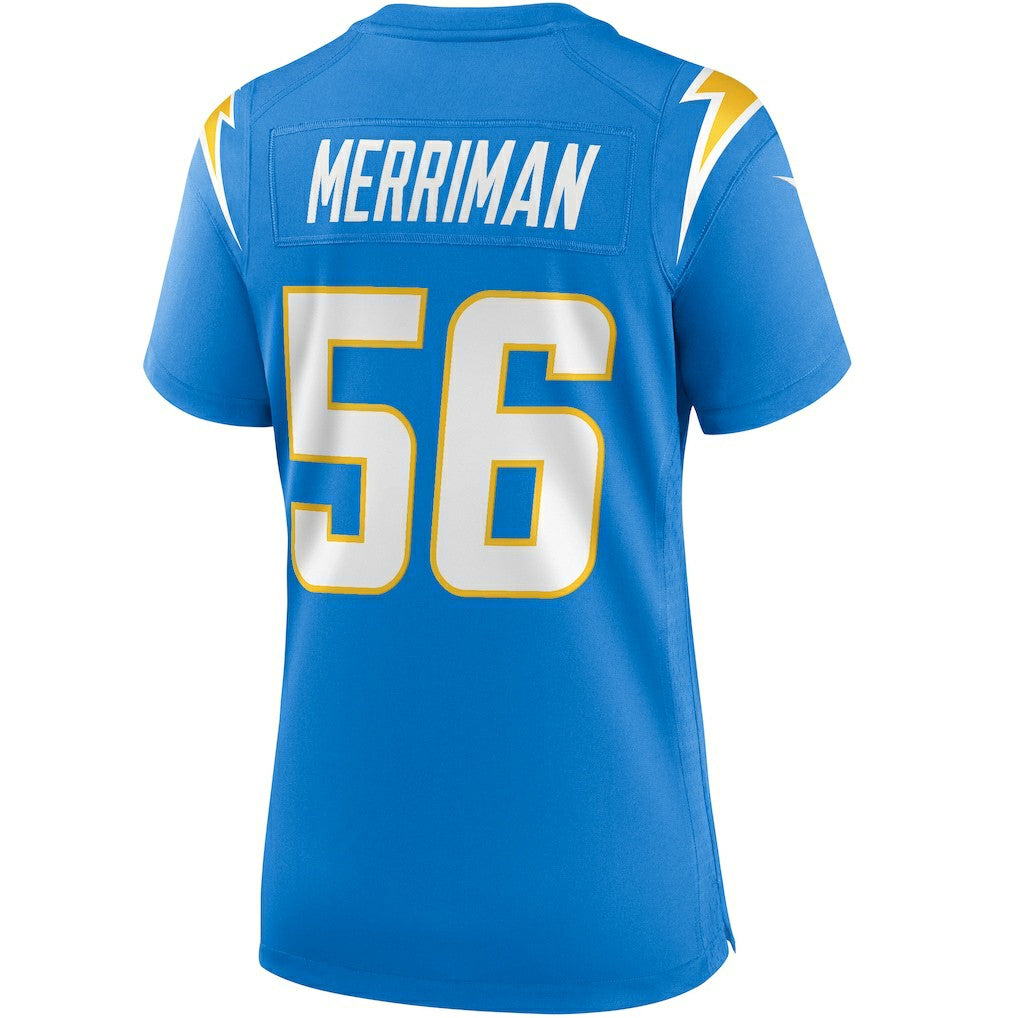 Shawne Merriman  Women's Game Retired Player Jersey - Los Angeles Chargers