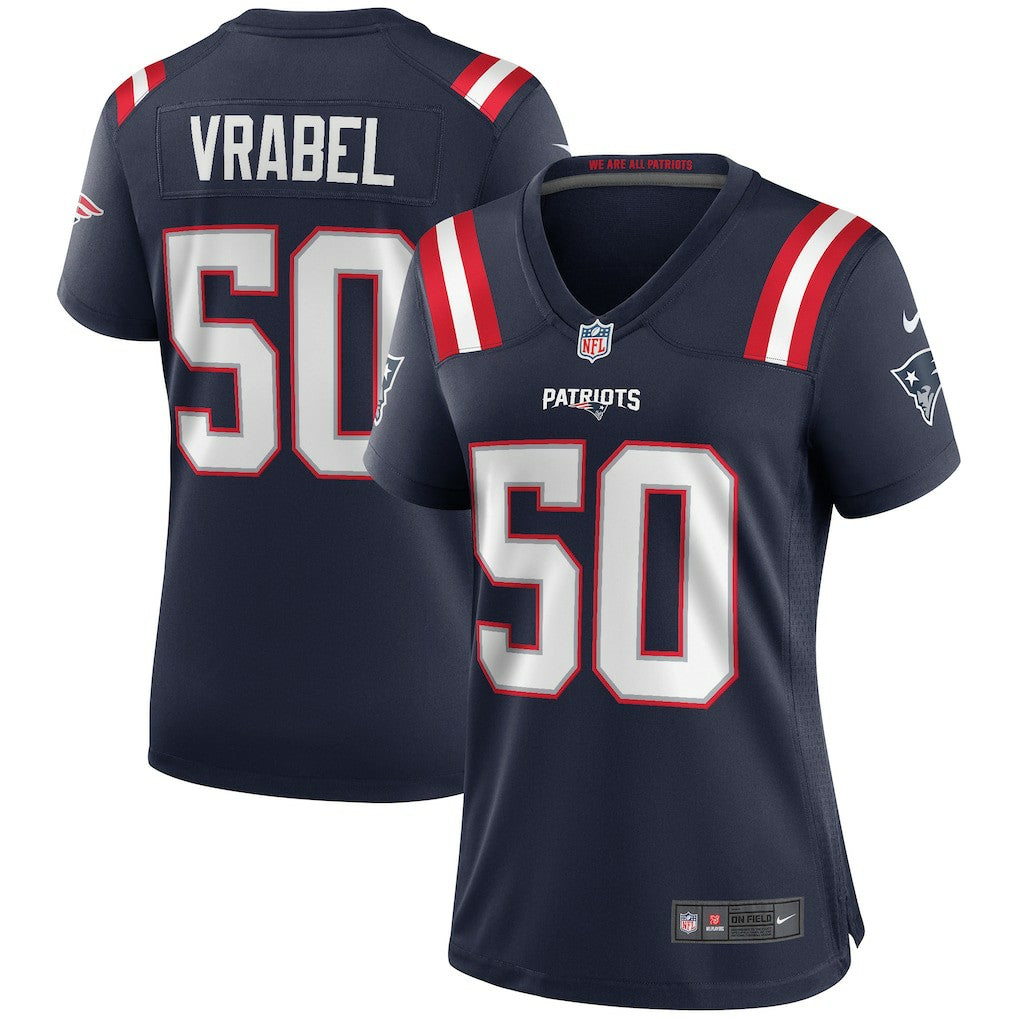 Mike Vrabel  Women's Game Retired Player Jersey - New England Patriots