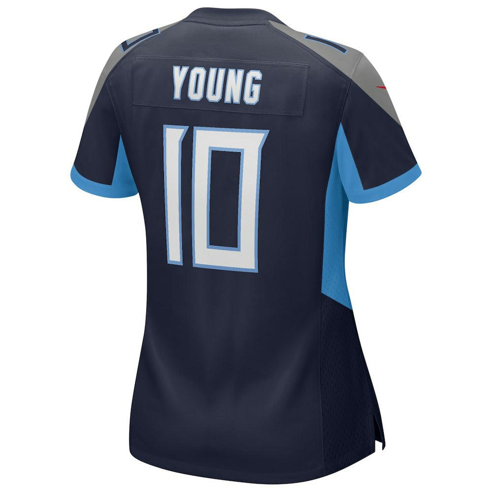 Vince Young  Women's Game Retired Player Jersey - Tennessee Titans