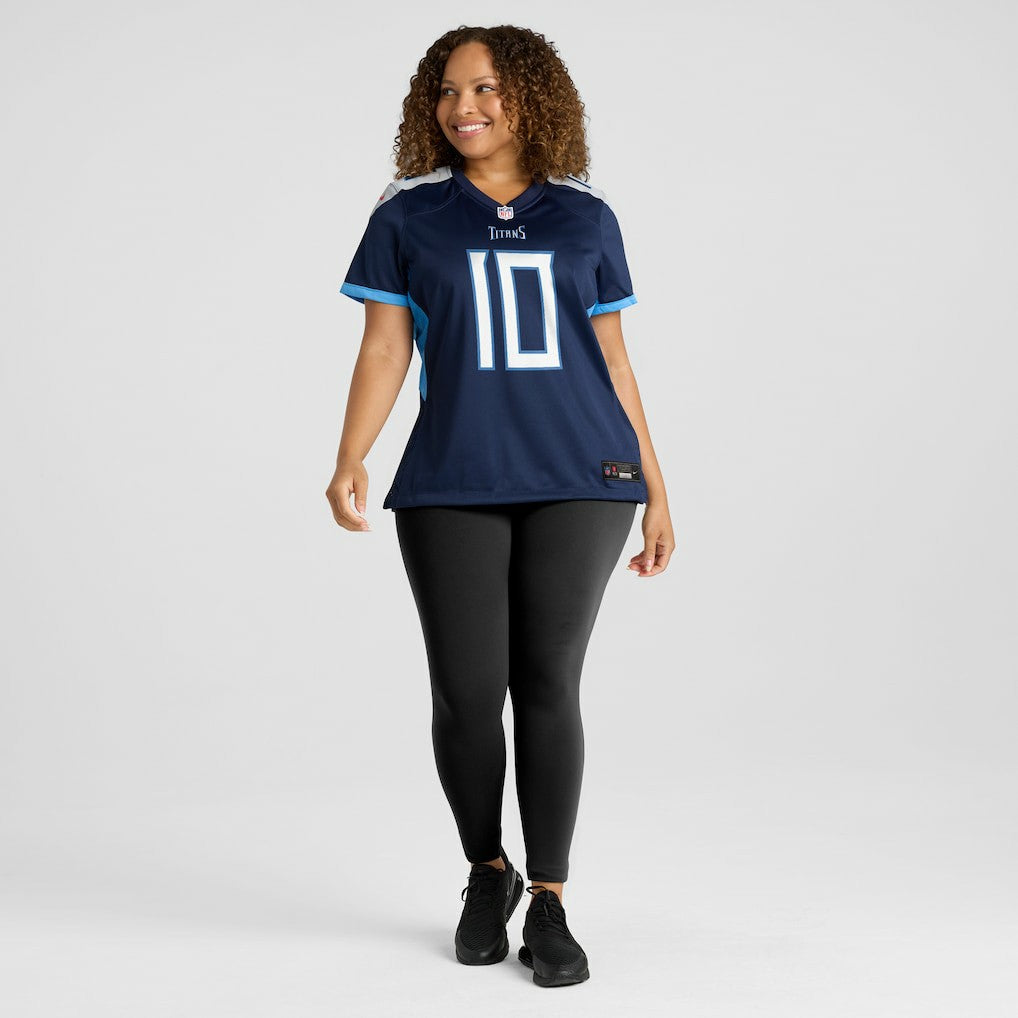 Vince Young  Women's Game Retired Player Jersey - Tennessee Titans