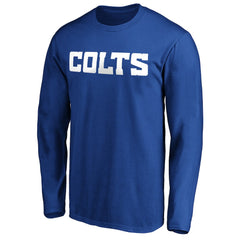 #1 Dad Long Sleeve Team Logo T-Shirt - Indianapolis Colts