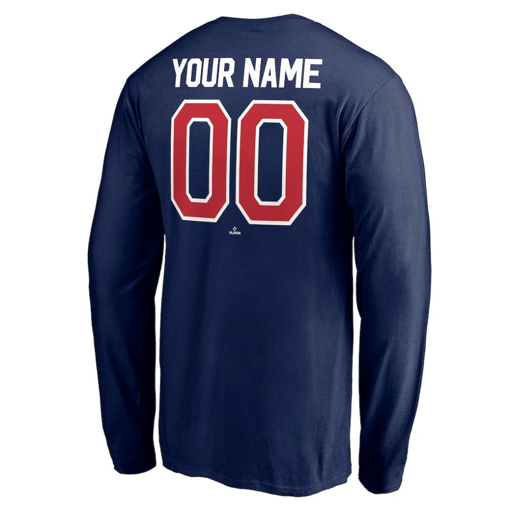 MLB Boston Red Sox Personalized Winning Streak Name & Number Long Sleeve T-Shirt