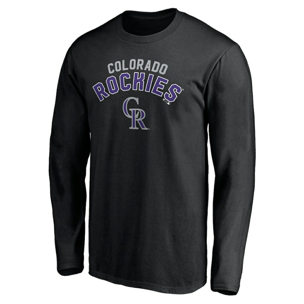 MLB Colorado Rockies Personalized Winning Streak Name & Number Long Sleeve T-Shirt