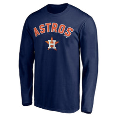 MLB Houston Astros Personalized Winning Streak Name & Number Long Sleeve T-Shirt