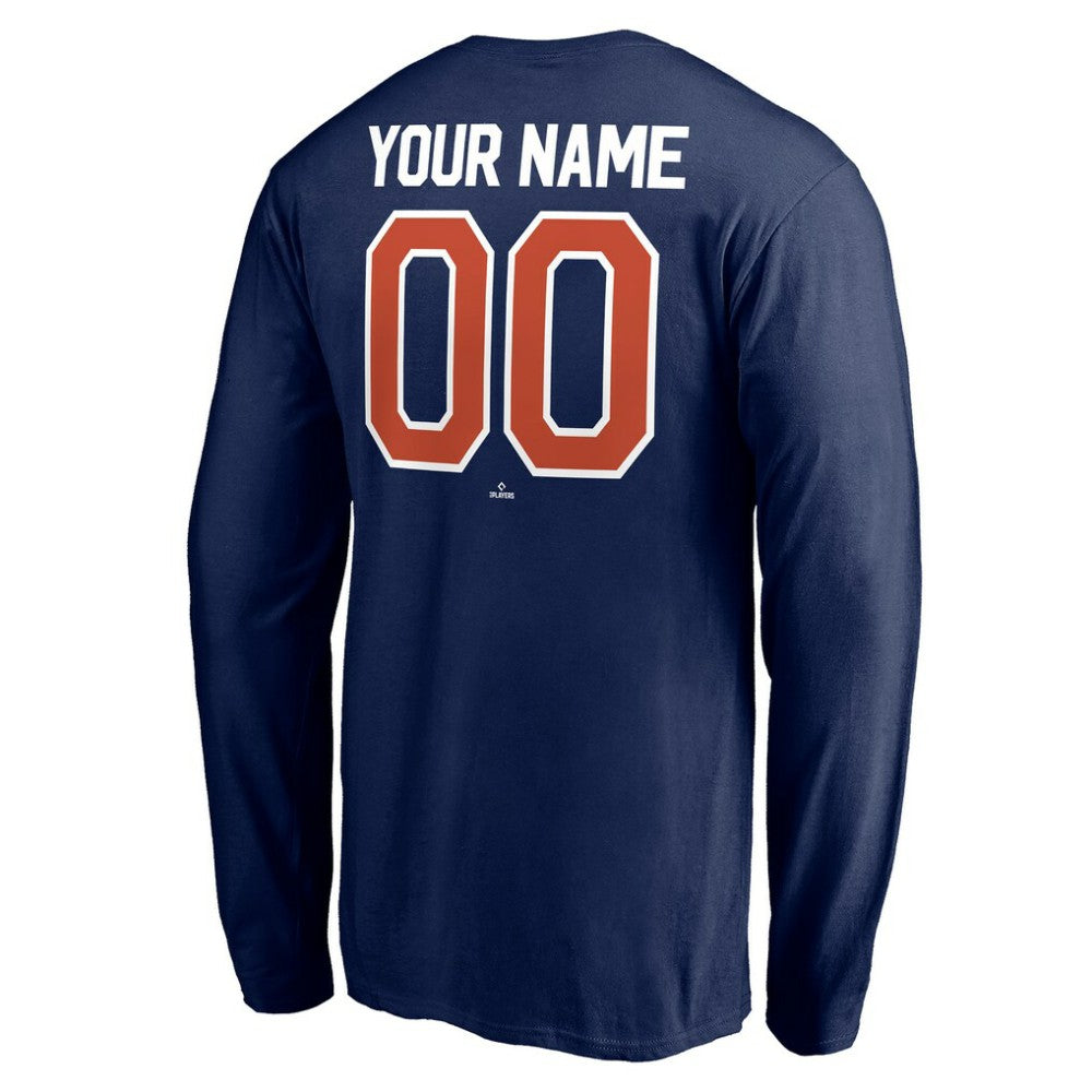 MLB Houston Astros Personalized Winning Streak Name & Number Long Sleeve T-Shirt
