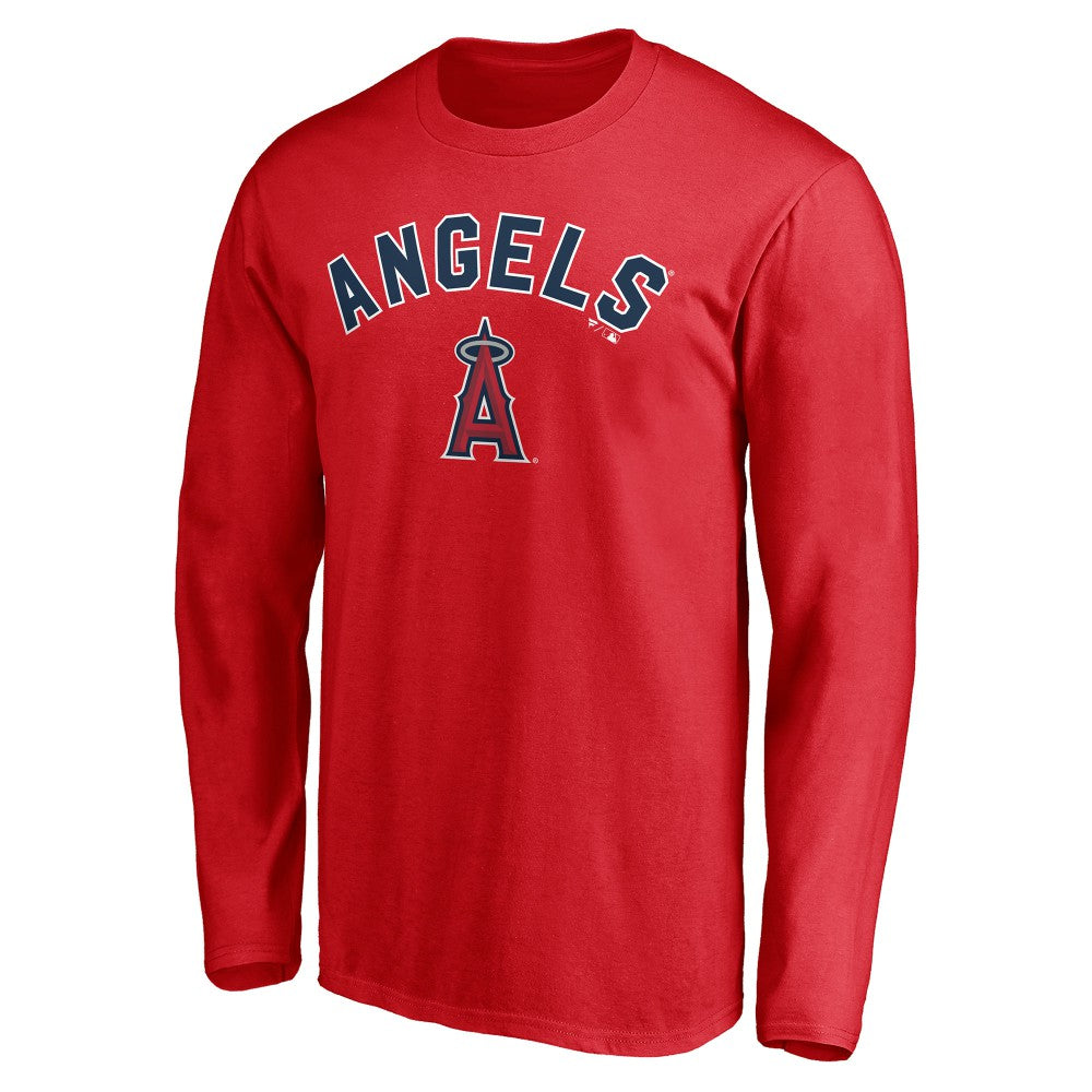 MLB Los Angeles Angels Personalized Winning Streak Name & Number Long Sleeve T-Shirt