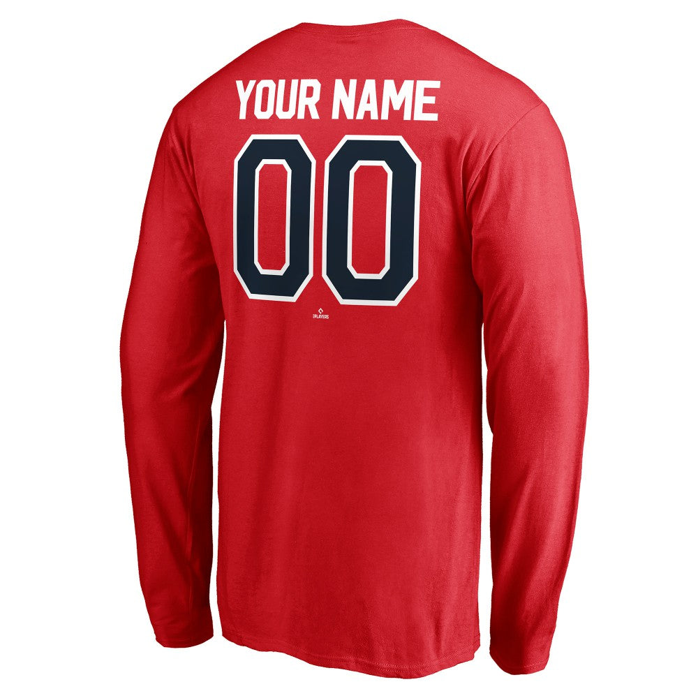 MLB Los Angeles Angels Personalized Winning Streak Name & Number Long Sleeve T-Shirt