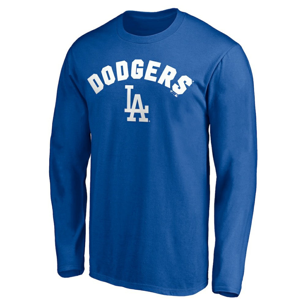 MLB Los Angeles Dodgers Personalized Winning Streak Name & Number Long Sleeve T-Shirt