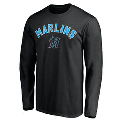 MLB Miami Marlins Personalized Winning Streak Name & Number Long Sleeve T-Shirt