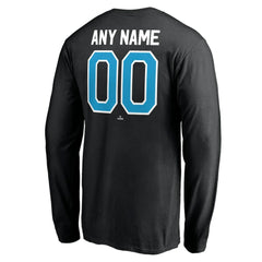 MLB Miami Marlins Personalized Winning Streak Name & Number Long Sleeve T-Shirt