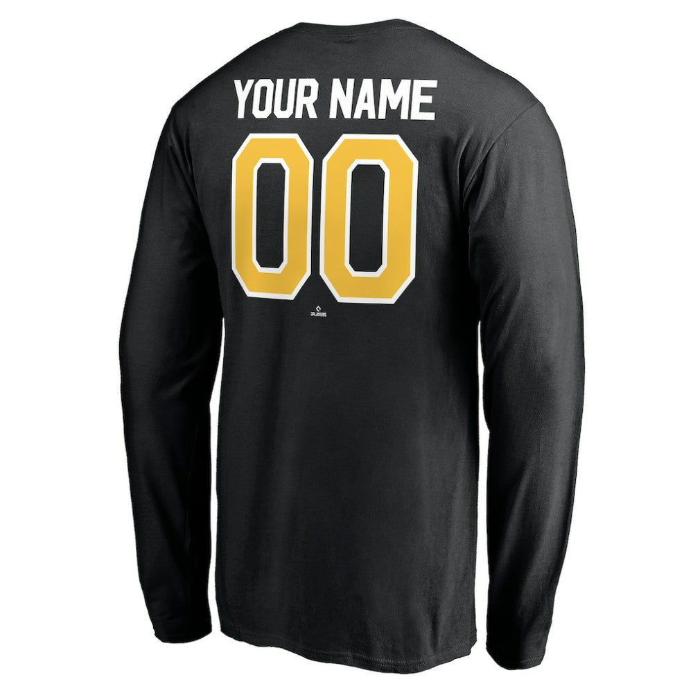 MLB Pittsburgh Pirates Personalized Winning Streak Name & Number Long Sleeve T-Shirt